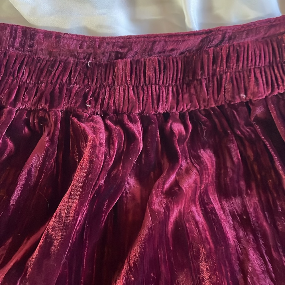Natural Life Patti velvet palazzo pants, new without tags, never worn - Picture 6 of 7